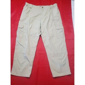 5.11 Tactical Men's Cargo Pants Beige Rip Stop Material Size 40x29 Survival